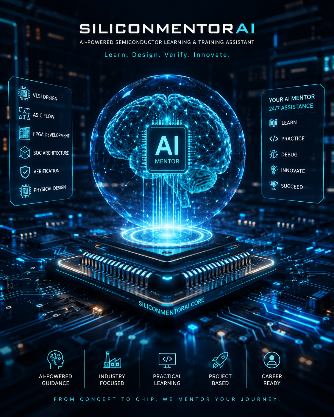 SiliconMentorAI AI Semiconductor Mentor